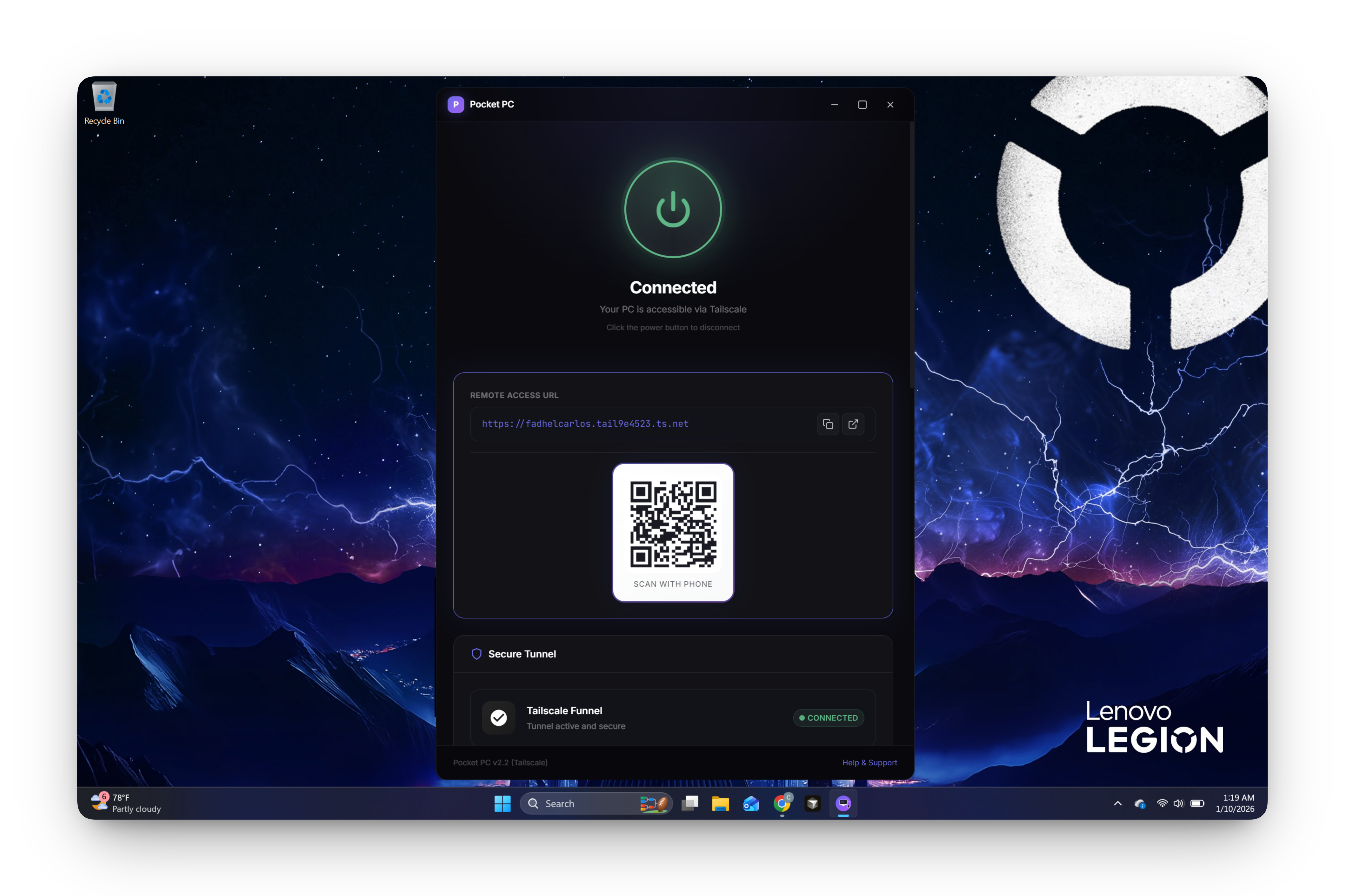 PocketPC Desktop App